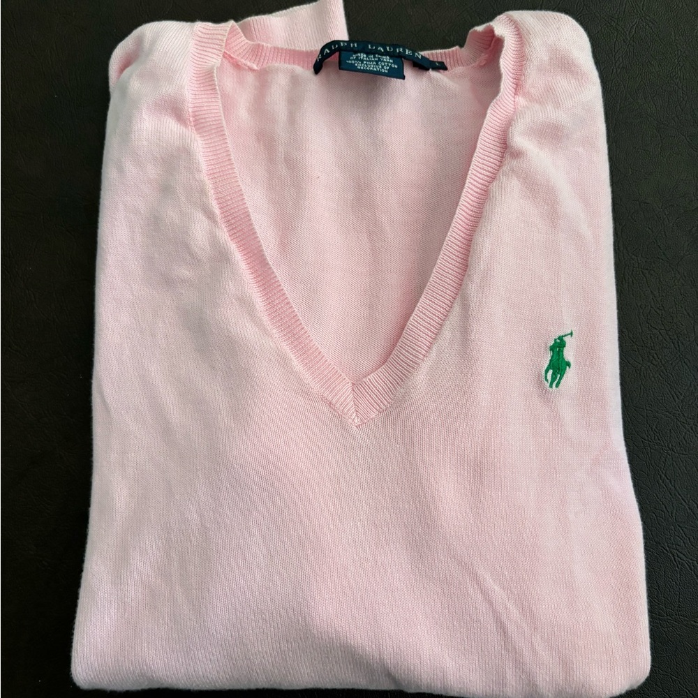 Ralph Lauren women’s v neck sweater